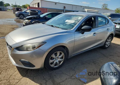 2014 Mazda 3 Sv z USA, uszkodzony, nr VIN JM1BM1T73E1133428